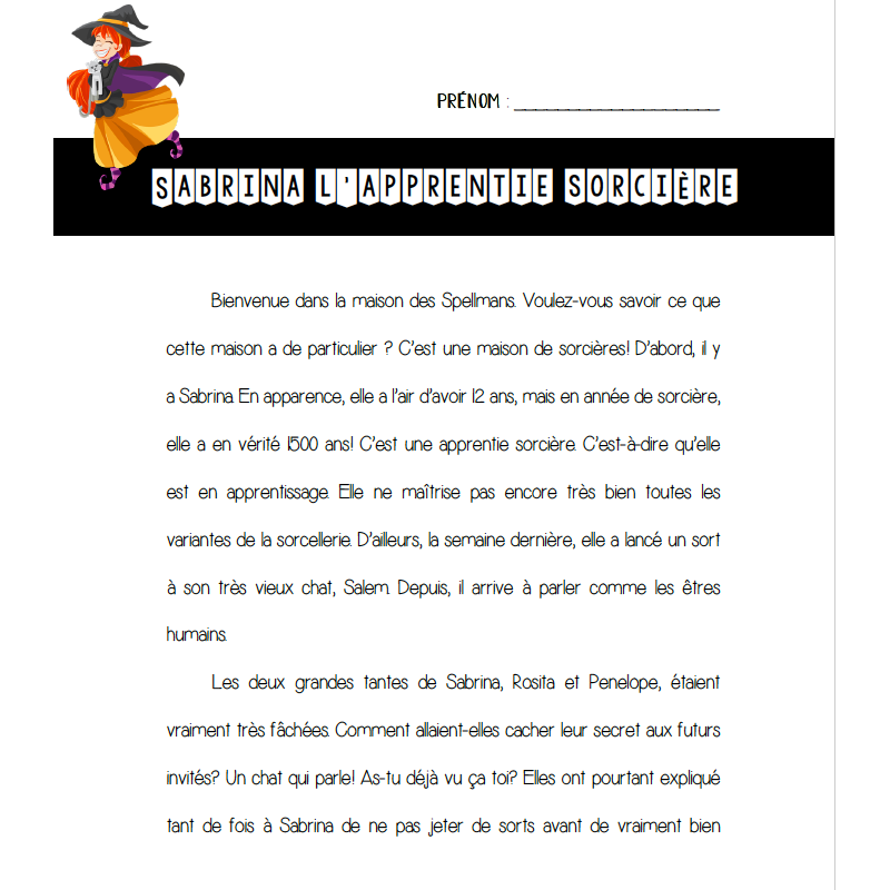 Sabrina l'apprentie sorcière