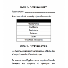 Charger l&#39;image dans la galerie, Les rituels funéraires