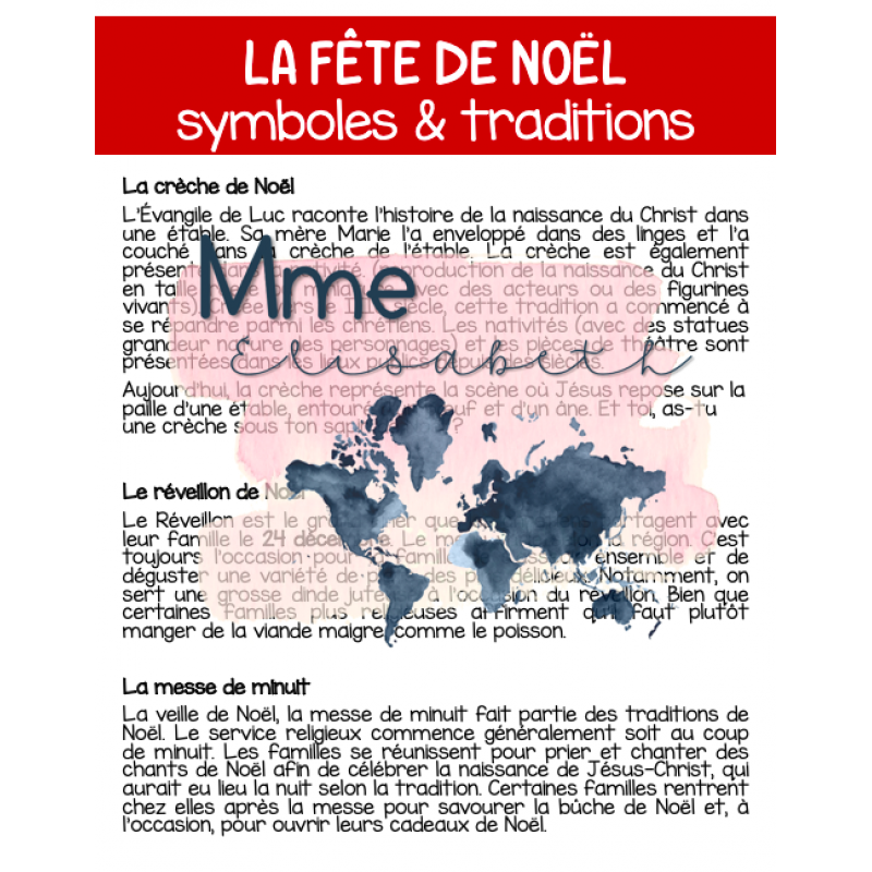 Noël traditions et symboles