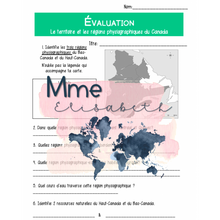 Charger l&#39;image dans la galerie, Les régions physiographiques