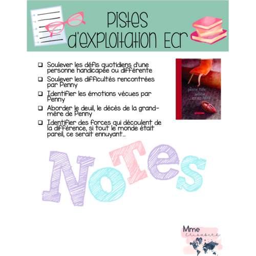 La petite fille à la jambe de bois