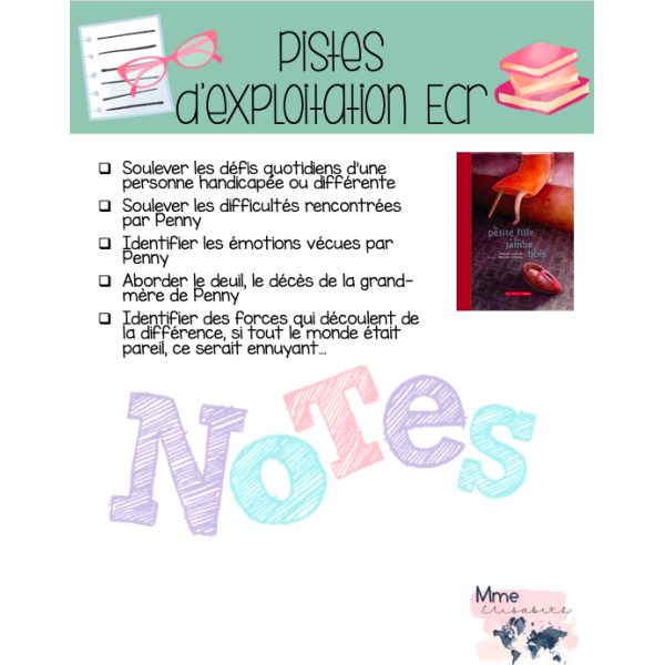 La petite fille à la jambe de bois