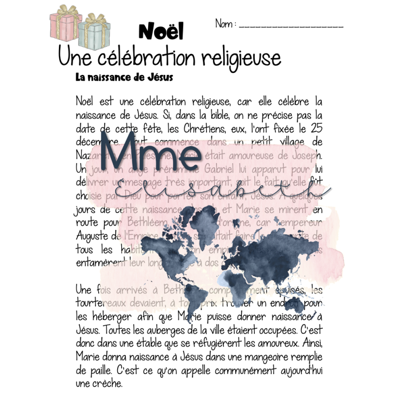 Noël, une célébration religieuse