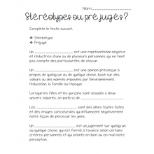 Charger l&#39;image dans la galerie, Stéréotypes ou préjugés?