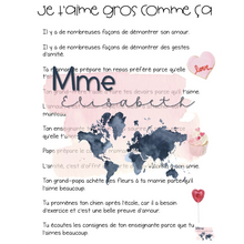 Charger l&#39;image dans la galerie, Je t&#39;aime gros comme ça