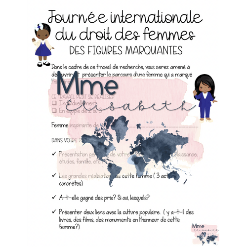 La journée de la femme