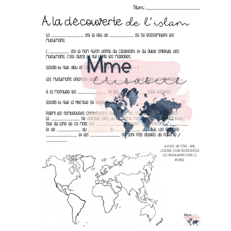 À la découverte de l'islam