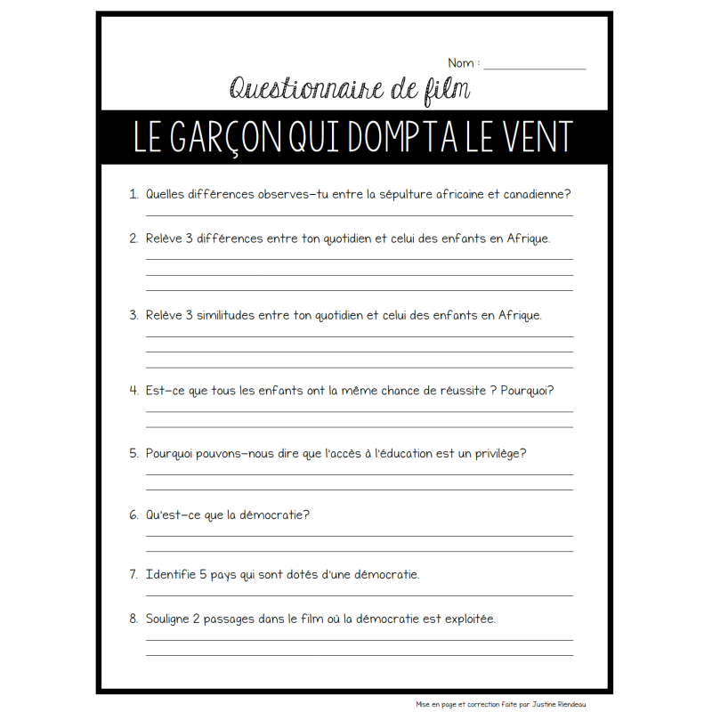 Le garçon qui dompta le vent