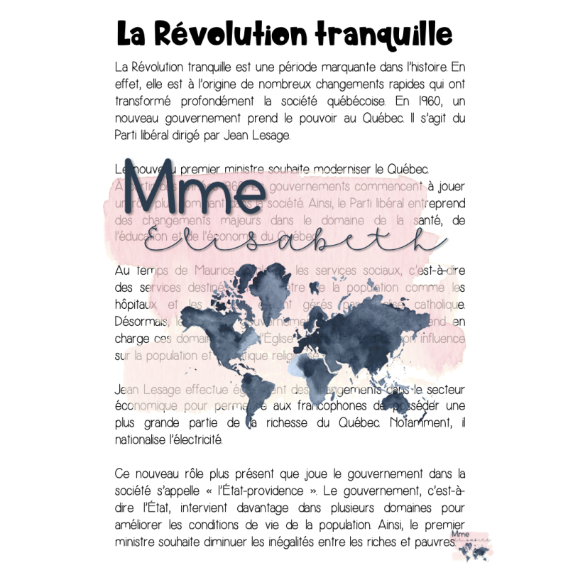 Révolution tranquille