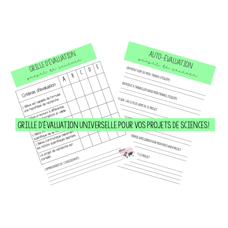 Projets sciences