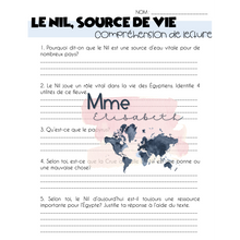 Charger l&#39;image dans la galerie, Le Nil, fleuve d&#39;Égypte