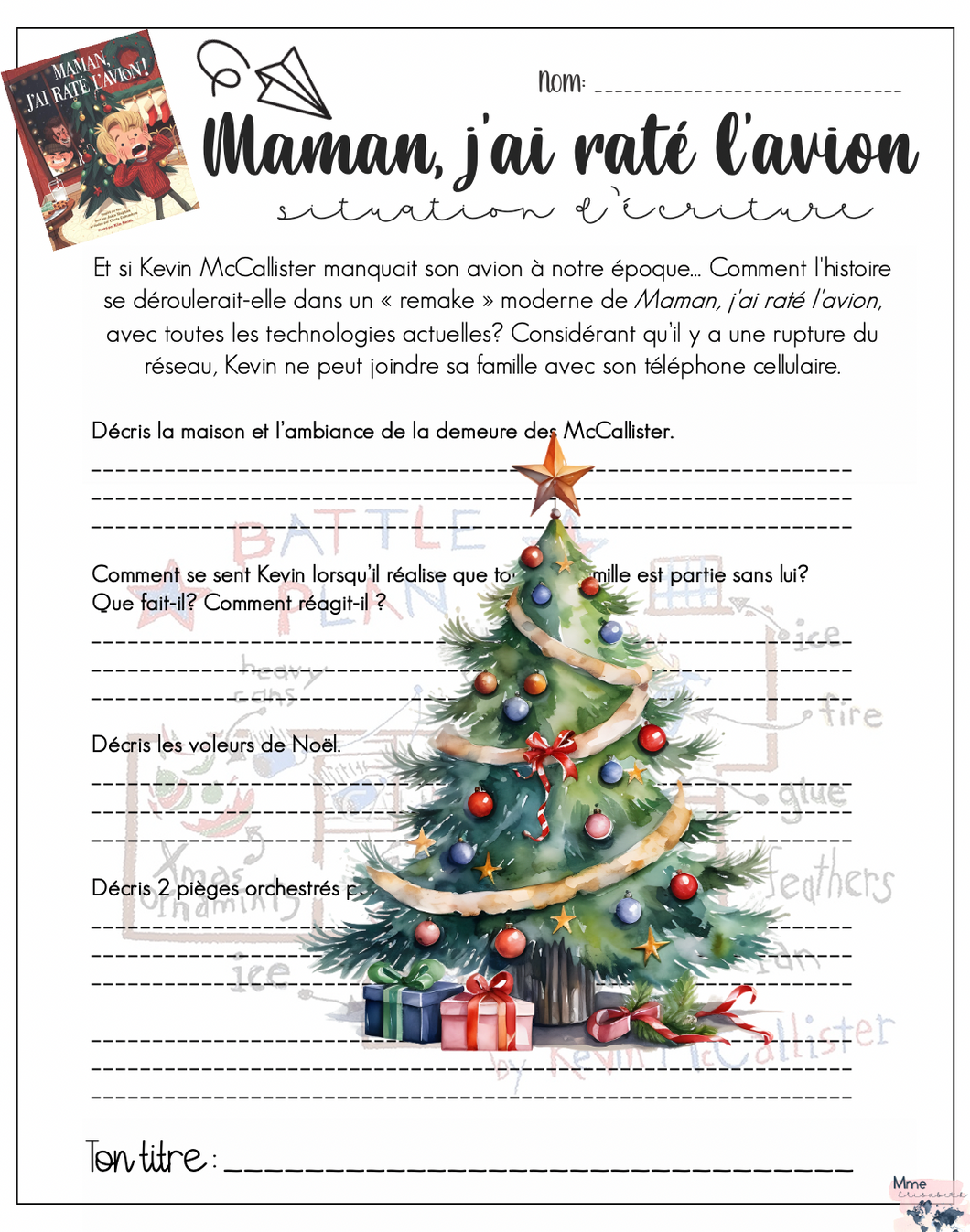 Maman, j'ai raté l'avion