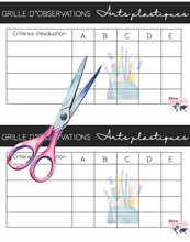 Charger l&#39;image dans la galerie, Arts plastiques grilles universelles