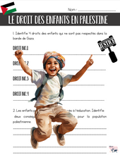 Charger l&#39;image dans la galerie, Le droit des enfants en Palestine