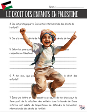 Charger l&#39;image dans la galerie, Le droit des enfants en Palestine