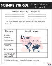 Charger l&#39;image dans la galerie, Dilemme éthique : À qui céderas-tu ta place ?