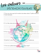 Charger l&#39;image dans la galerie, Réflexions éthiques sur les valeurs