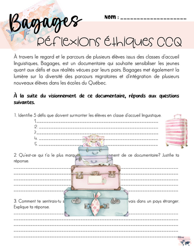 Documentaire Bagages