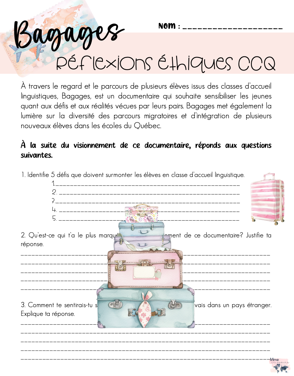 Documentaire Bagages