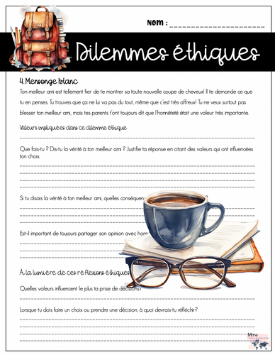 Dilemmes éthiques et valeurs