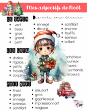 Charger l&#39;image dans la galerie, Mes adjectifs de Noël