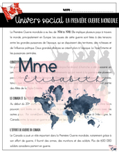 Charger l&#39;image dans la galerie, La Première Guerre mondiale