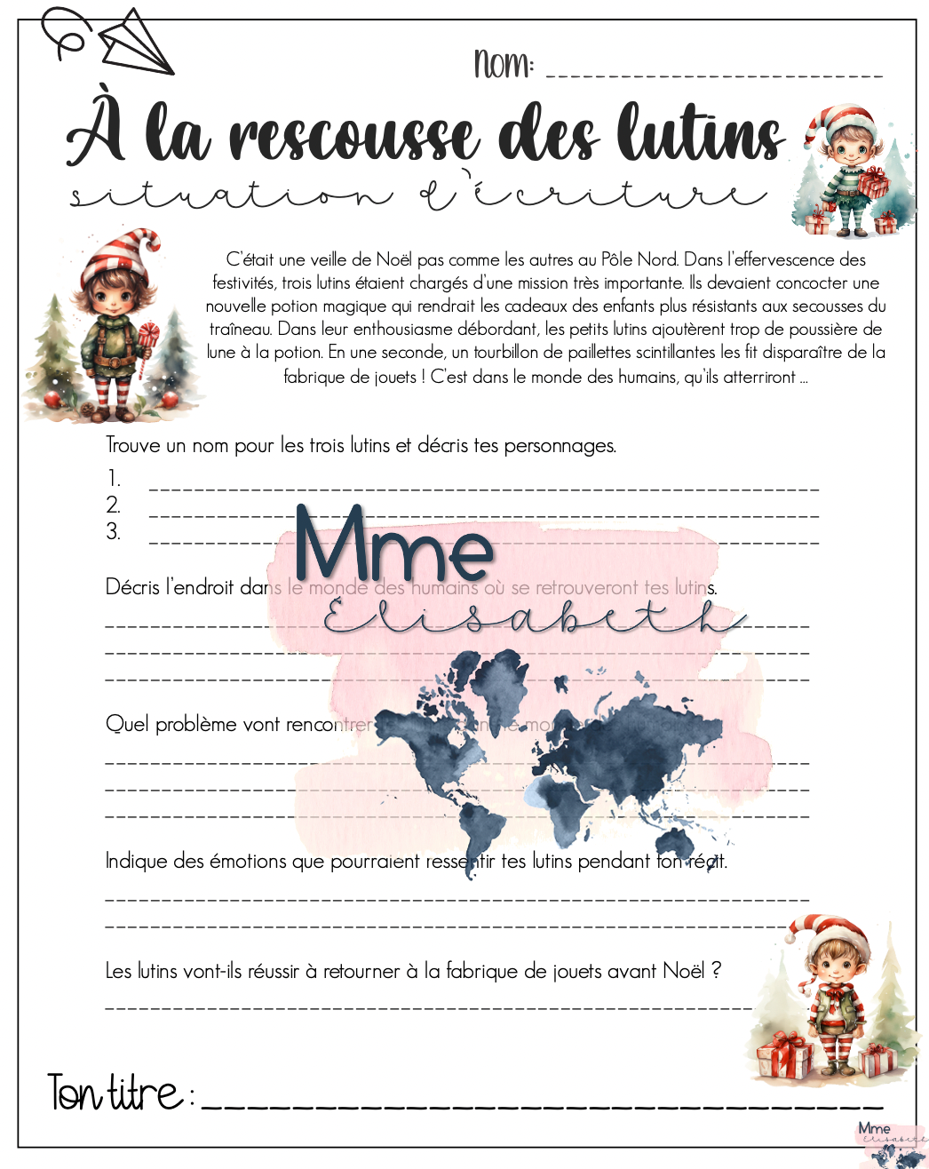 À la rescousse des lutins