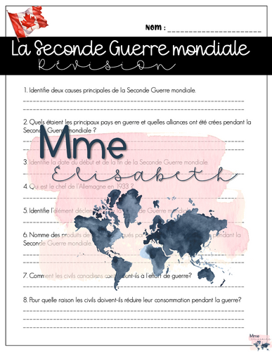 Seconde Guerre mondiale