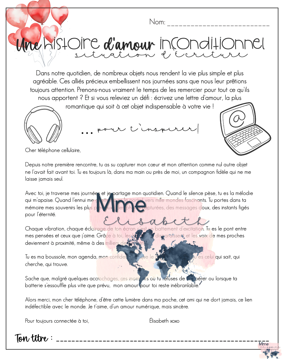 Cher cellulaire, je t'aime!