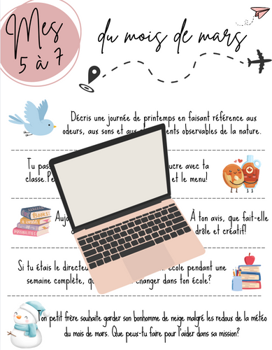 5 à 7 du mois de mars