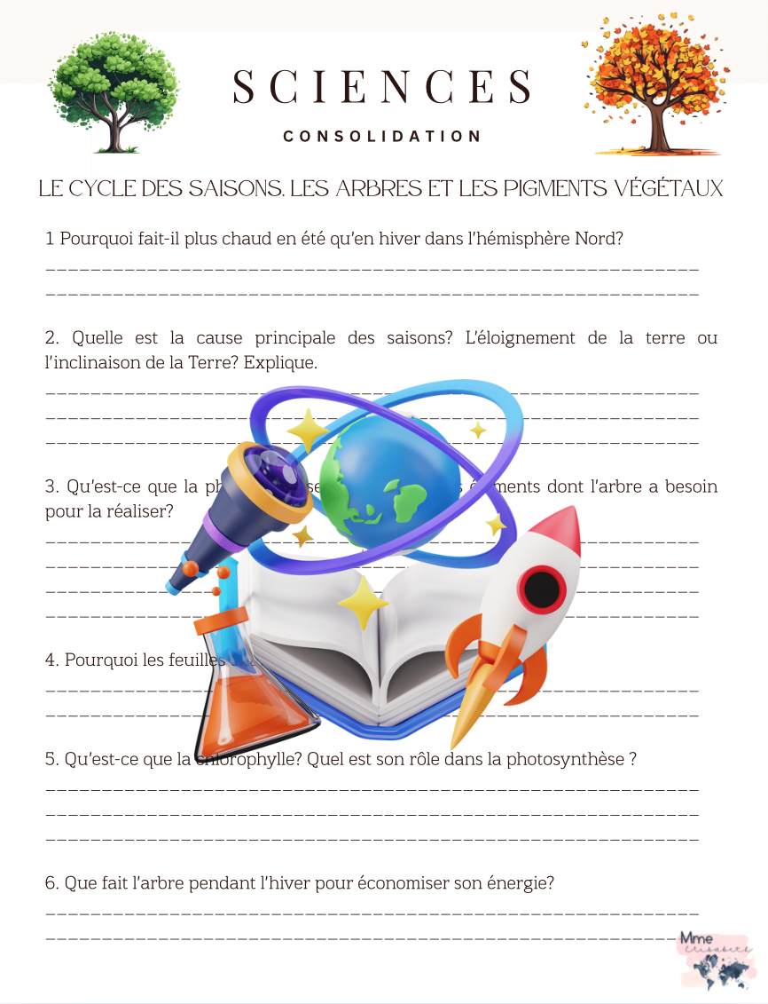 Consolidation Éclair de Génie 5e